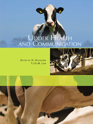 cover image of Udder Health and Communication